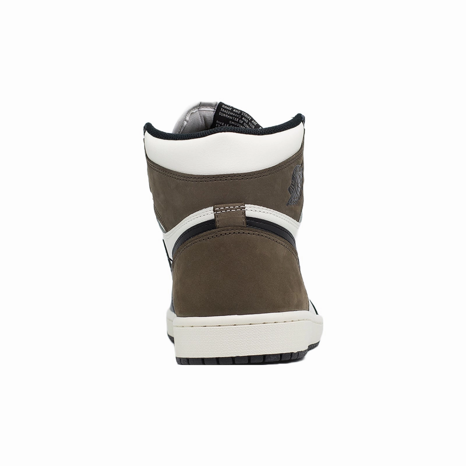 Odor-resistant street Air Jordan 1 High, Dark Mocha