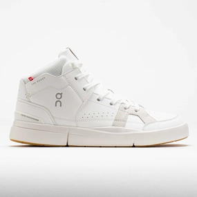 track running shoes On The Roger Clubhouse Mid 2 Men's  White/Sand