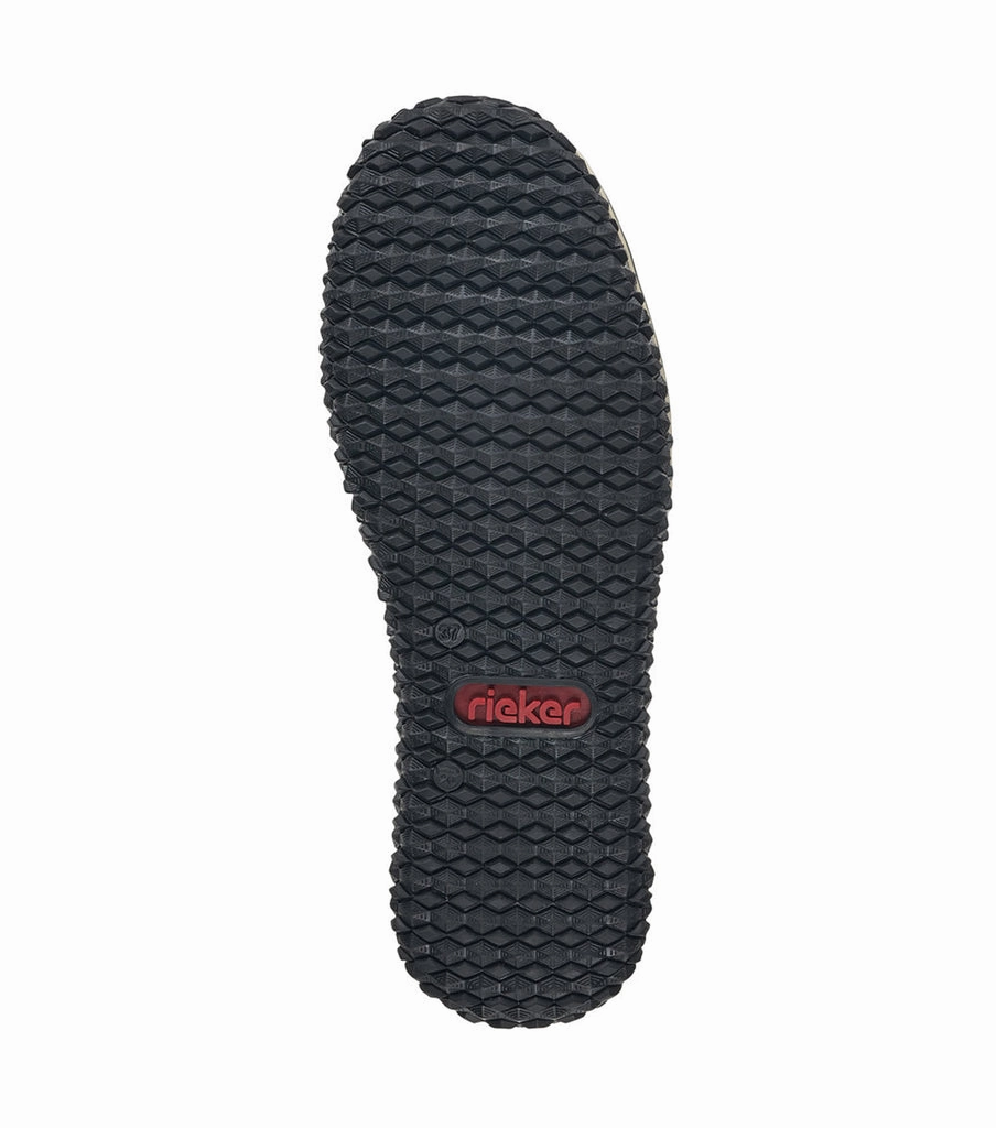 Padded Footbed Anti-bacterial L4270-00 Black Zip RTex