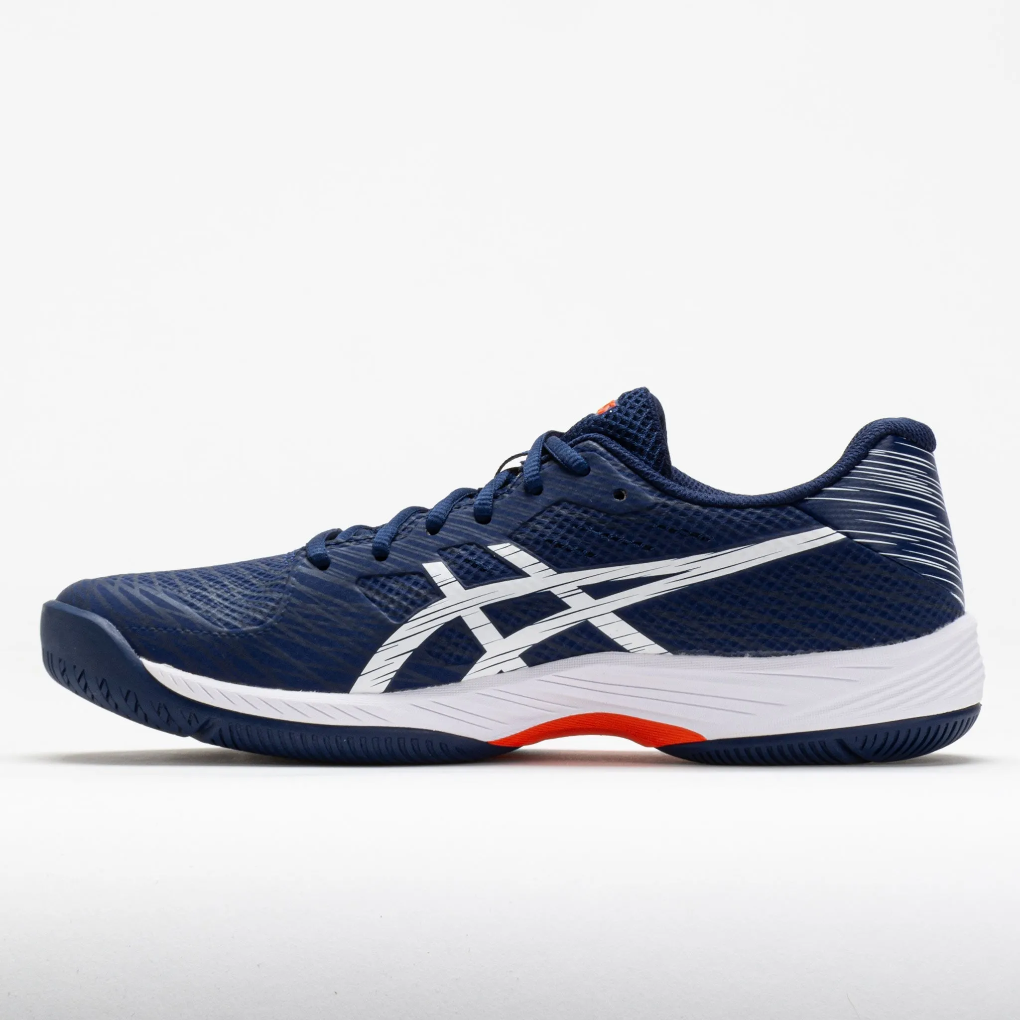 non - energy - return shoes cushioned - footbed - material - plushness shoes ASICS GEL-Game 9 Men's  Blue Expanse/White