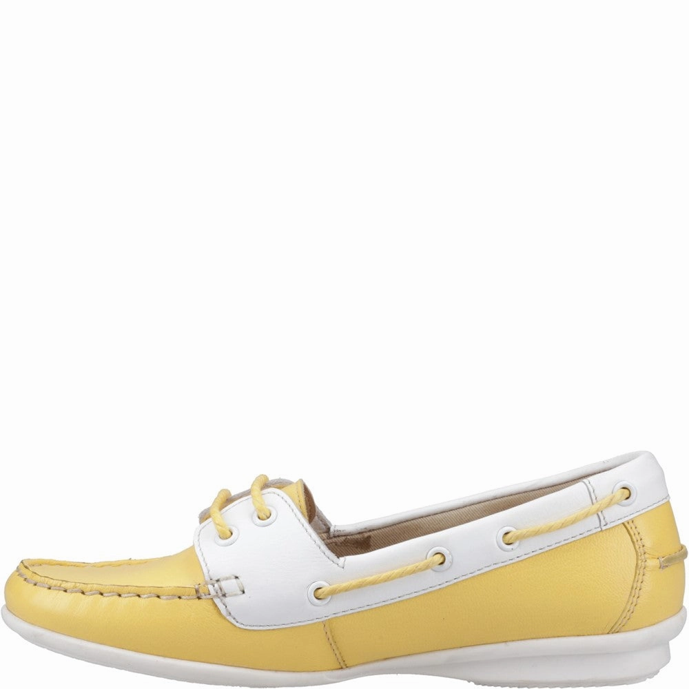work commute Block Step Hush Puppies Irene Boat Shoe