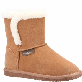 Beach Walk Hush Puppies Ashleigh Slipper Bootie