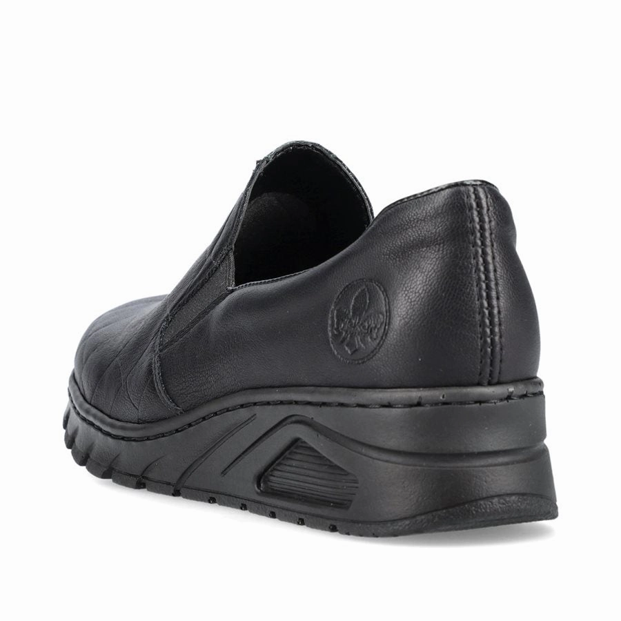 comfort feature Lead Hike N3363-00 Black Slip On