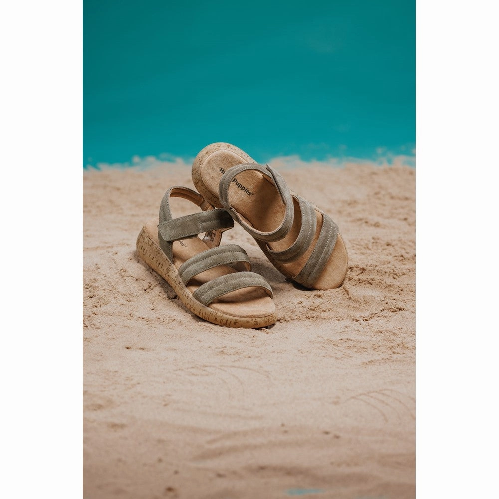 Pastel tone Plain Step Hush Puppies Skye Sandal