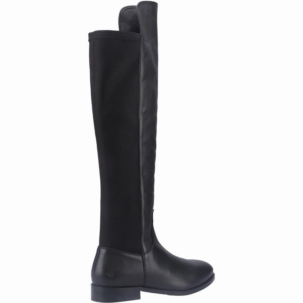 Hush Puppies Paisley Long Boots Stitch Free Train Step