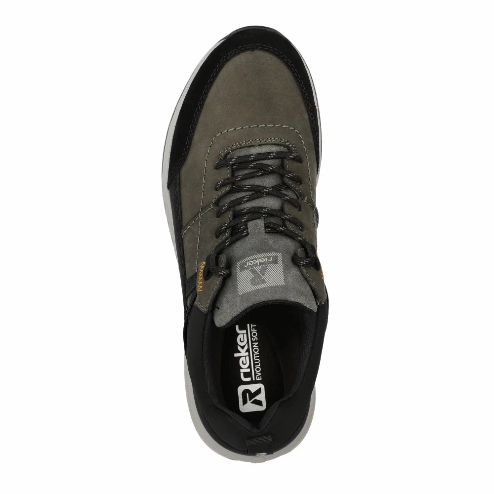 No Stress Slip   On Style U0100-42 Black Lace Up RTex