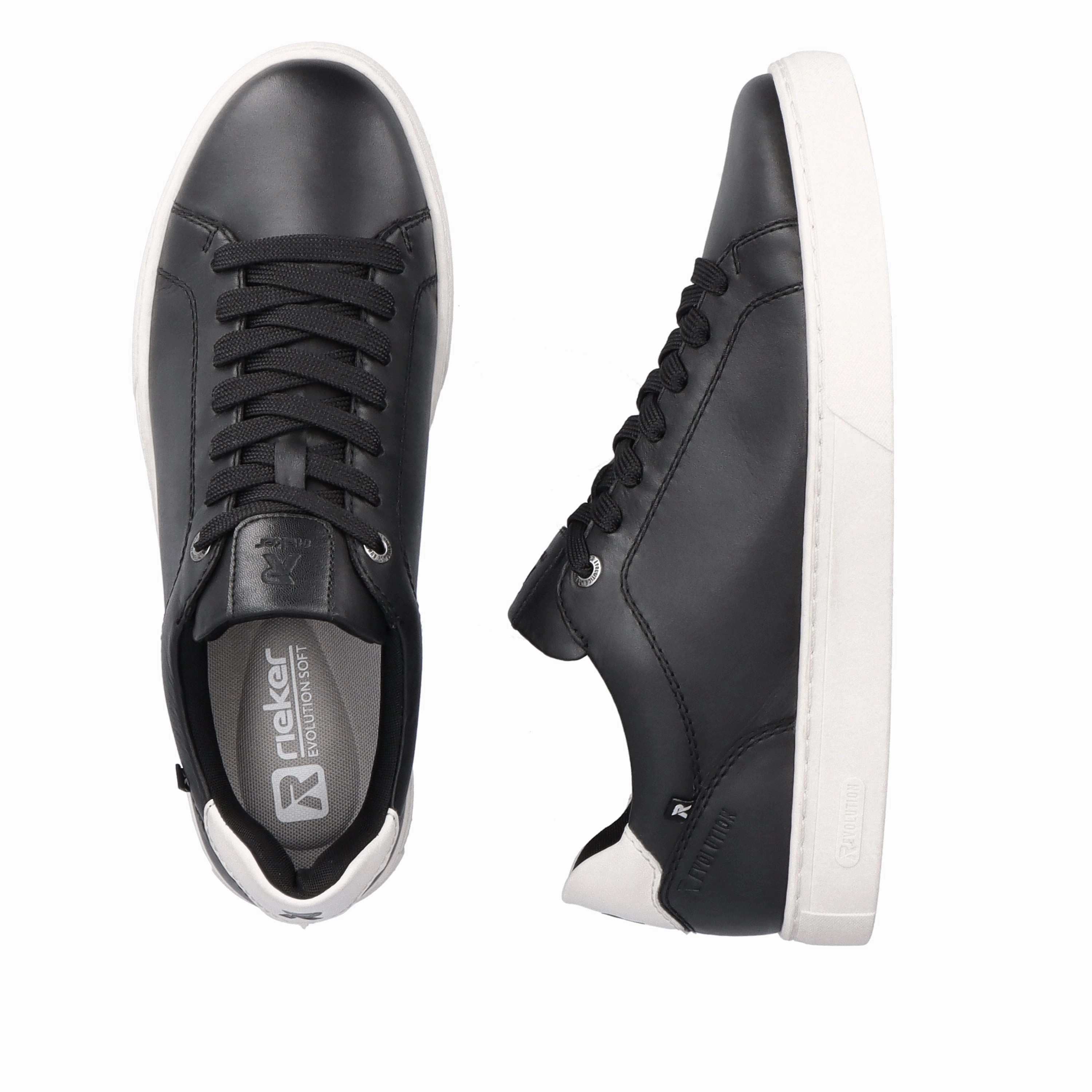 Classic Lines Eva Midsole U0700-01 Black Lace Up Sneaker