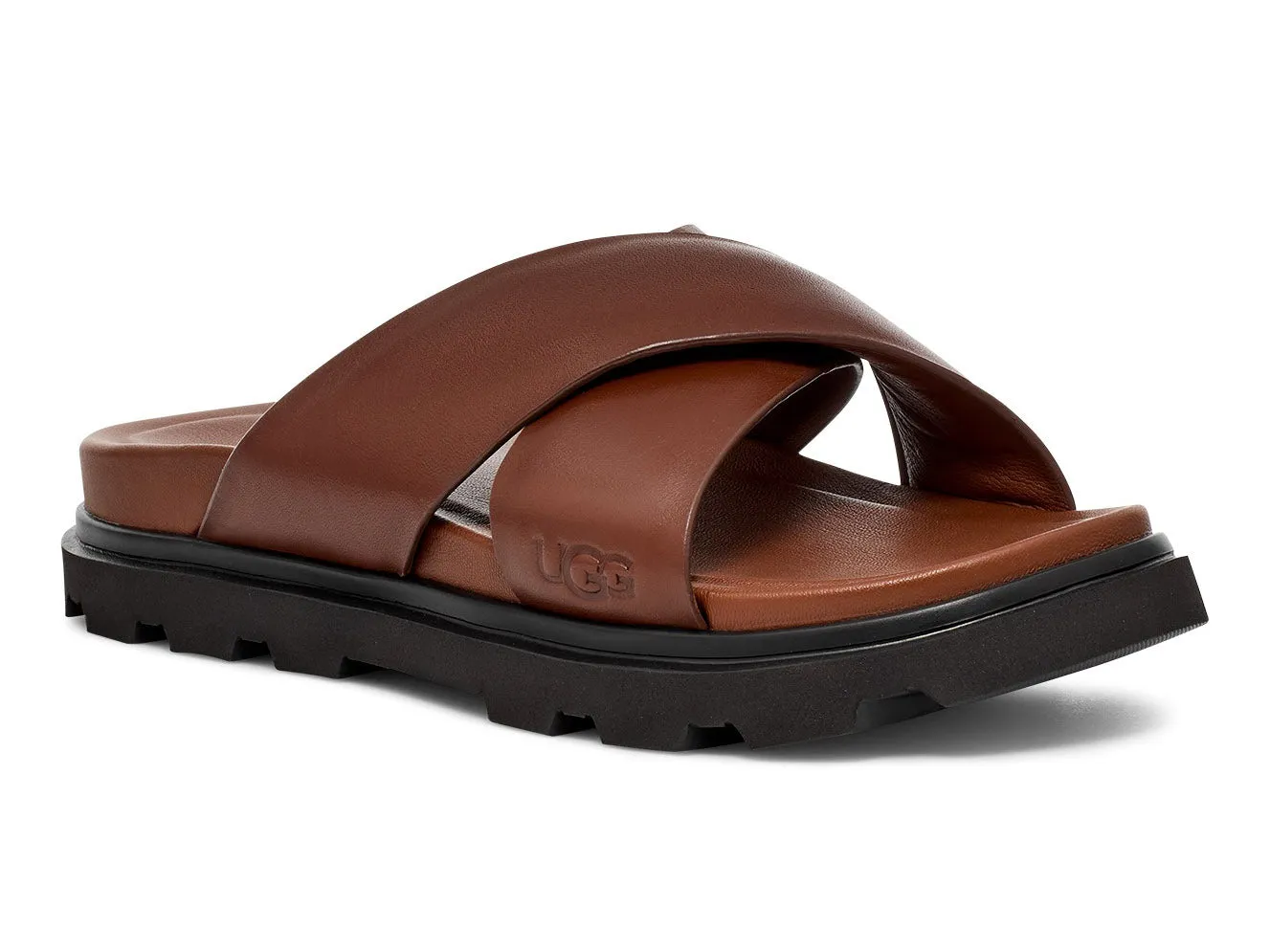 UGG Men's Capitola Cross Slide Street Look Cushioned Comfort