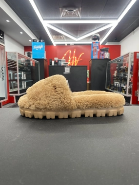 UGG COZETTA CURLY ??Chestnut?? (Women??s) Toe Sole Photo Glow