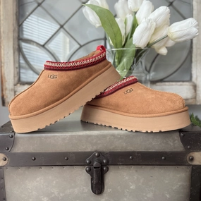 UGG Tazz Slipper Platform Chestnut Women??s Rise Without Effort