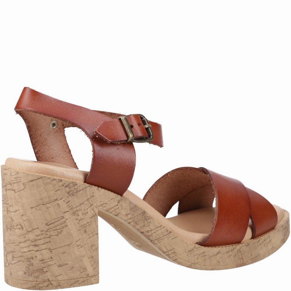 Hush Puppies Georgia Cork Sandals City Jog Simple Motion
