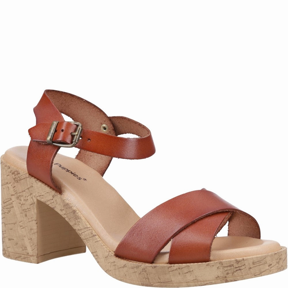 Hush Puppies Georgia Cork Sandals Chic Comfort