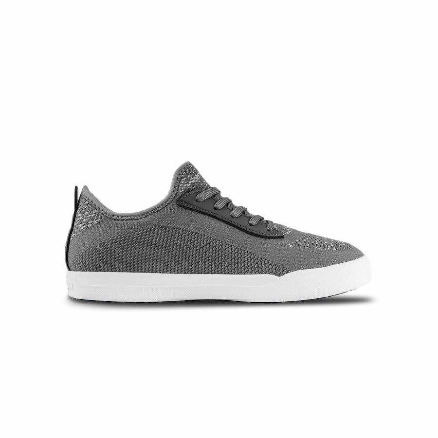 Non slip grip Relaxed Feel Unisex Weekend Sneaker Concrete Grey
