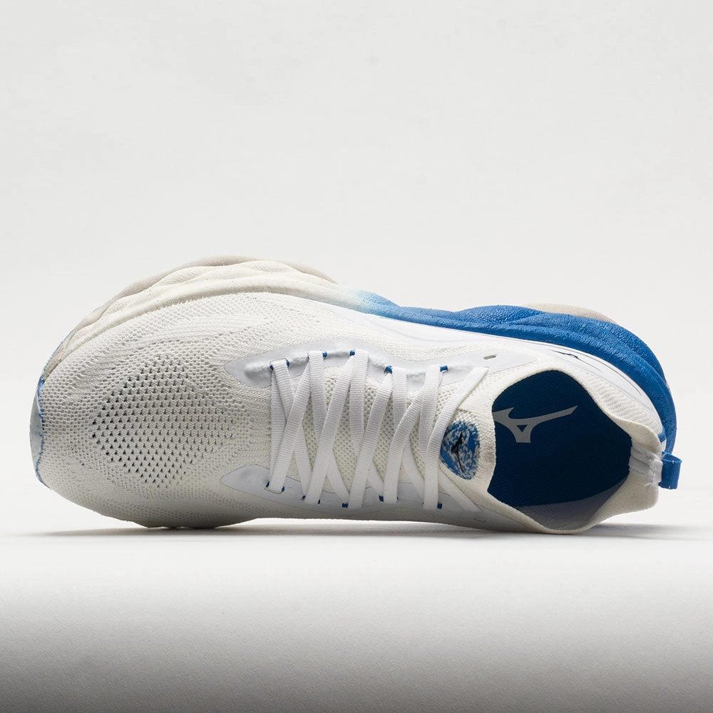 Mizuno Wave Neo Ultra Men's  Undyed White/Black maintain balance steampunk - themed running gear