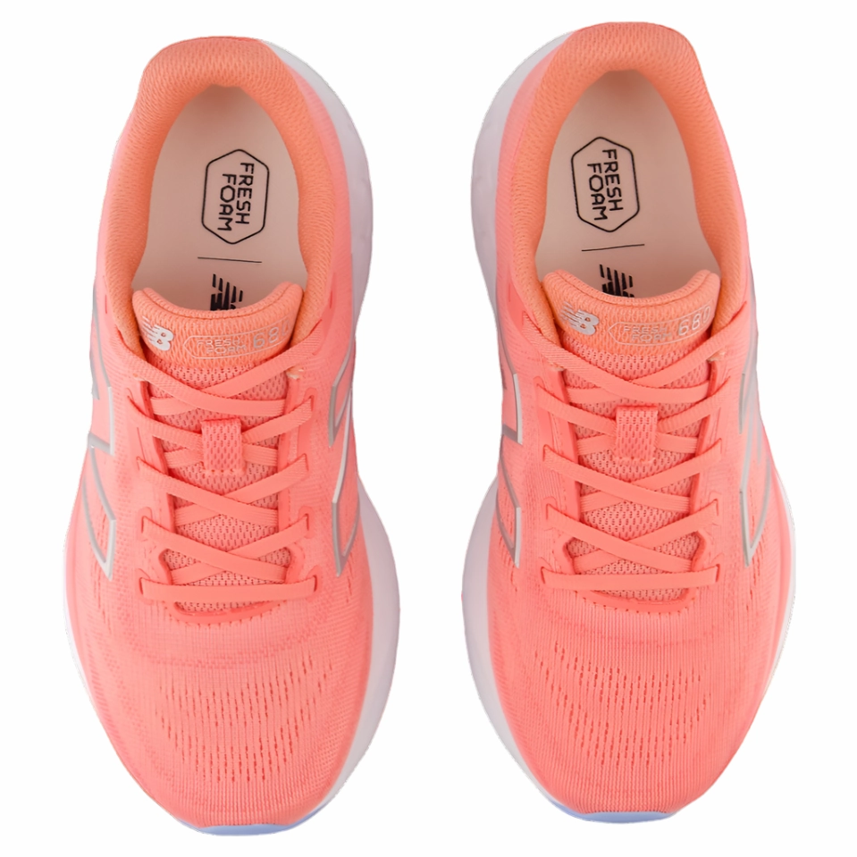 Cushioned ride Fast Lifestyle Women's W680RP8 Sunfade Red/Drift Red/Silver Metallic