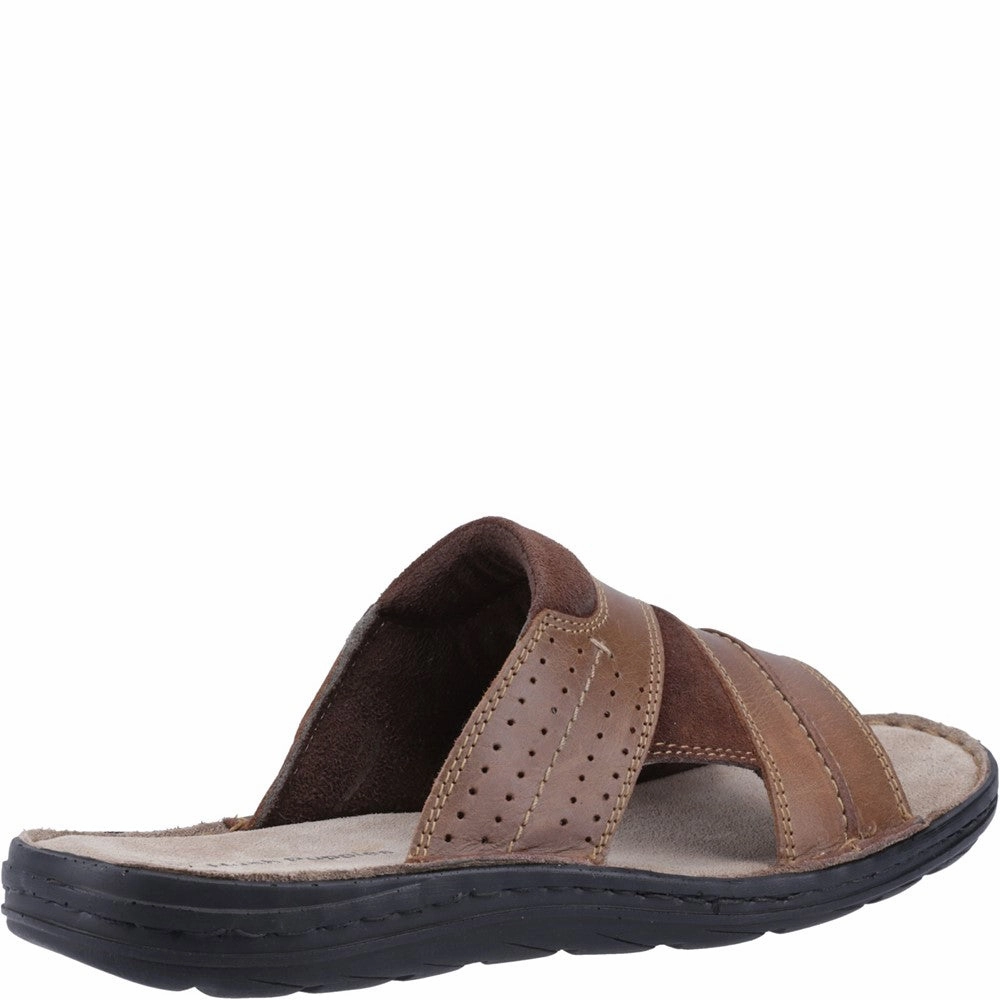 Hush Puppies Archer Mule Sandal Travel Gear Clean Cut
