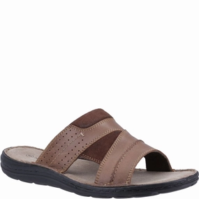 Hush Puppies Archer Mule Sandal Sock Friendly Short Distance