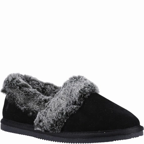 Hush Puppies Ariel Slipper Quick Outing Zip Up Closure