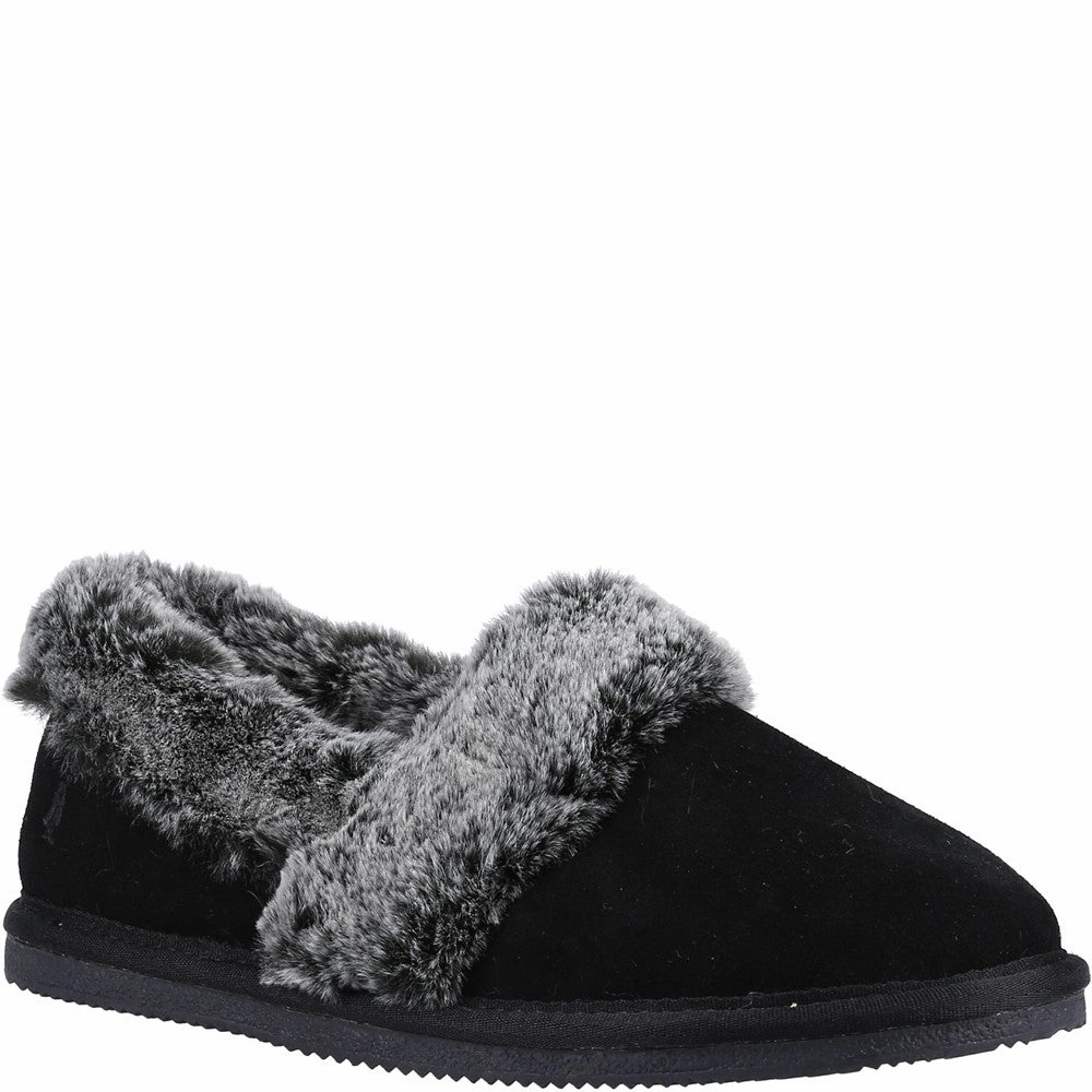 Hush Puppies Ariel Slipper Quick Outing Zip Up Closure
