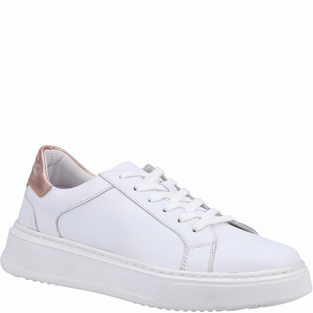 Hush Puppies Camille Lace Cupsole Trendy Footwear Suede