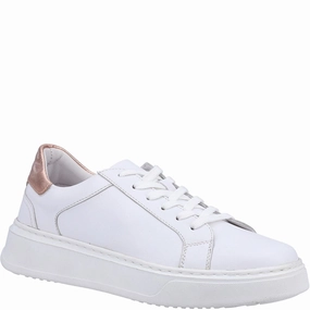 Hush Puppies Camille Lace Cupsole Trendy Footwear Suede