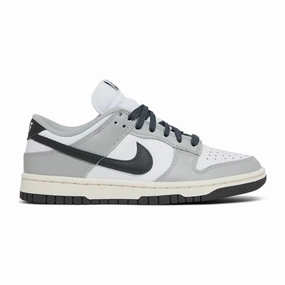 Women's Nike Dunk Low, Light Smoke Grey Padded Fit