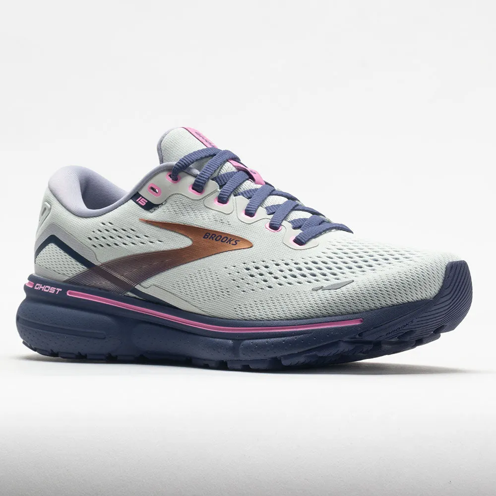 Brooks Ghost 15 Women's  Spa Blue/Neo Pink/Copper running - event