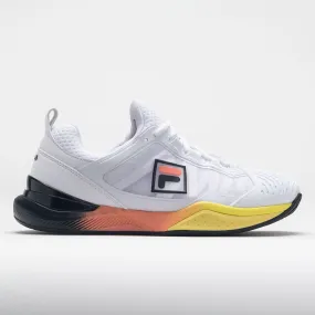 Fila Speedserve Energized Women's  White/Peach Pink/Black running with music city shoes