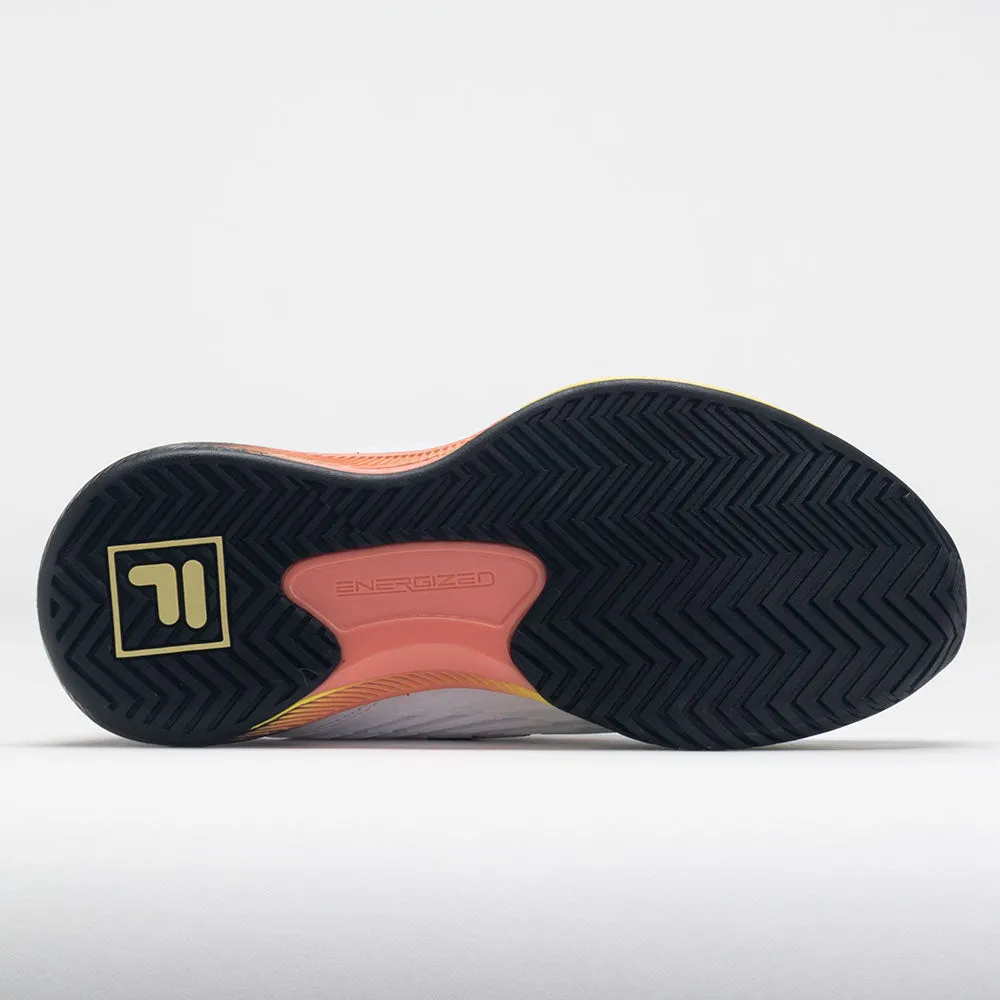 Fila Speedserve Energized Women's  White/Peach Pink/Black Narrow - base Sporty Style