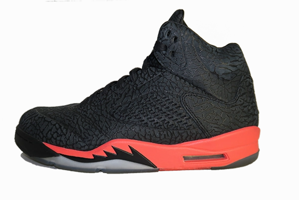 Air Jordan 5 Retro "3lab5" style - focused Light Cushioning