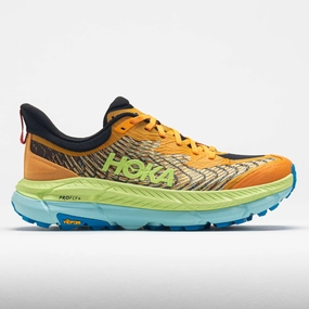 post - race celebration Fashionable Shoes HOKA Mafate Speed 4 Men's  Solar Flare/Lettuce