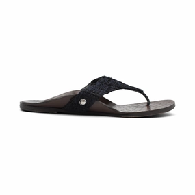 Chanel Thong Sandals - Women's 37 Footbed Design Toe Protection