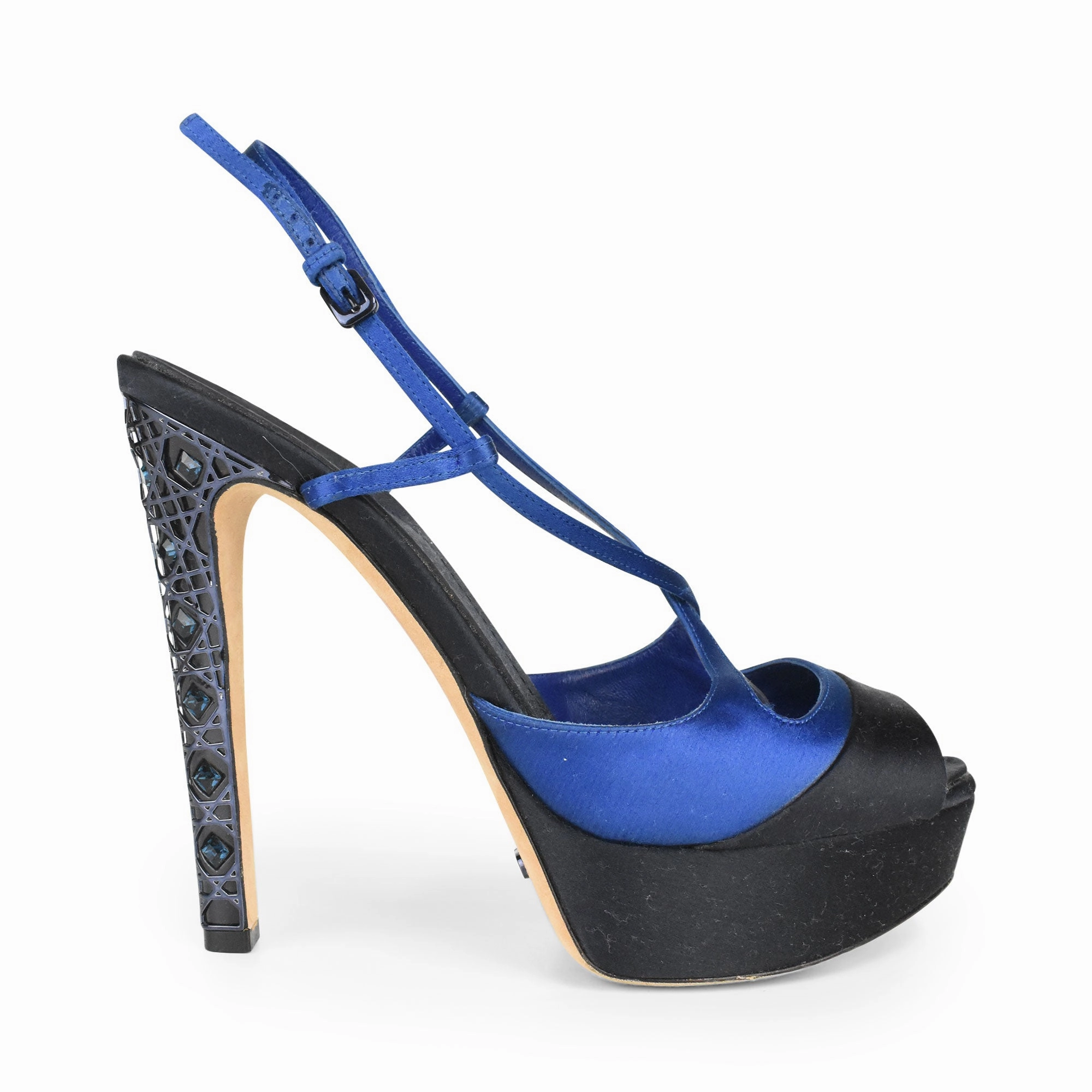 Christian Dior Platform Heels - Women's 39 Peep Cut