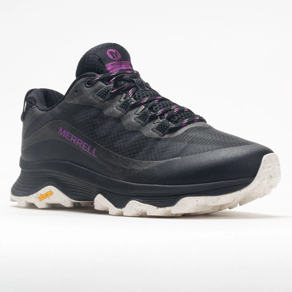 Merrell Moab Speed Women's  Black bright colored shoes lace - up running shoes