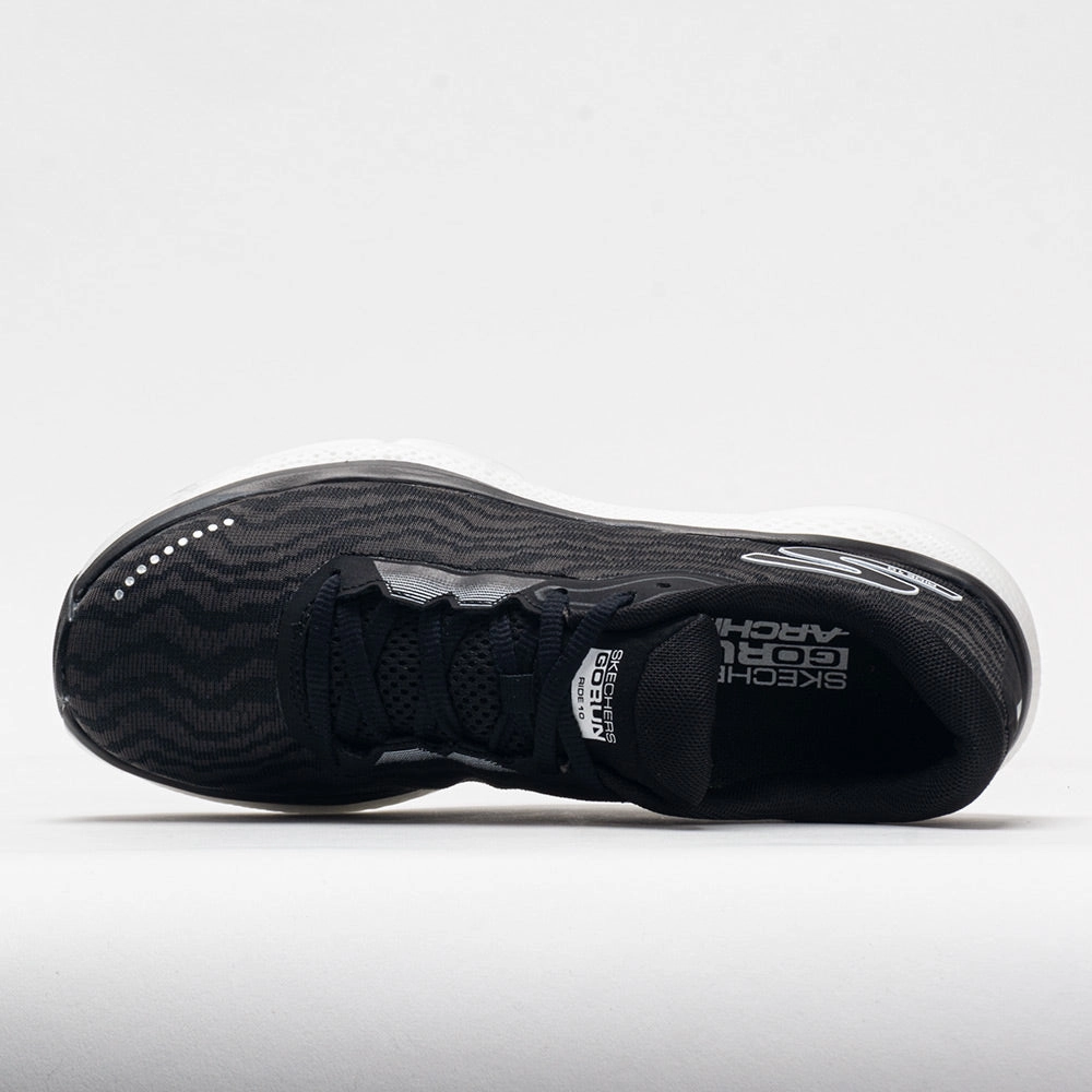 Skechers GOrun Ride 10 Women's  Black/White family runs night running shoes