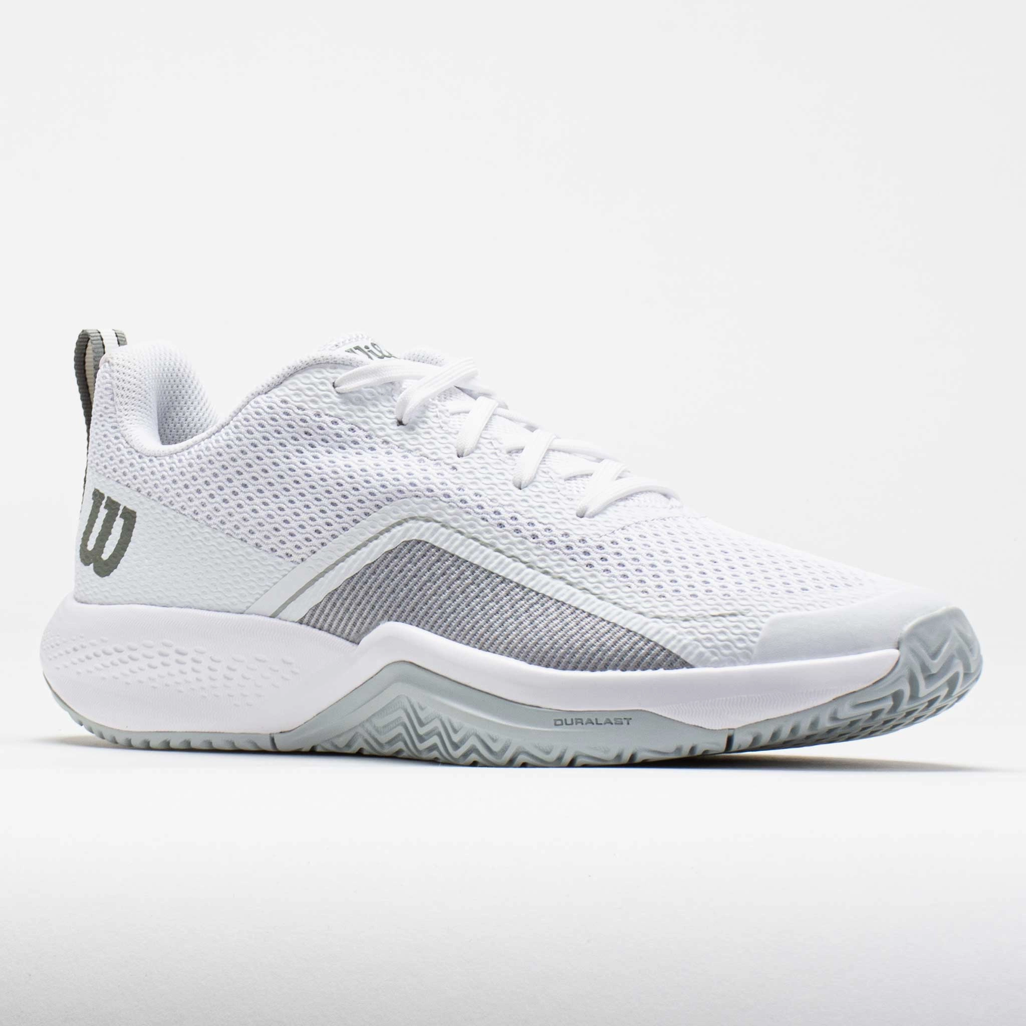 Wilson Rush Pro Lite Women's  White/Pearl Blue/ Monument Mesh - Upper