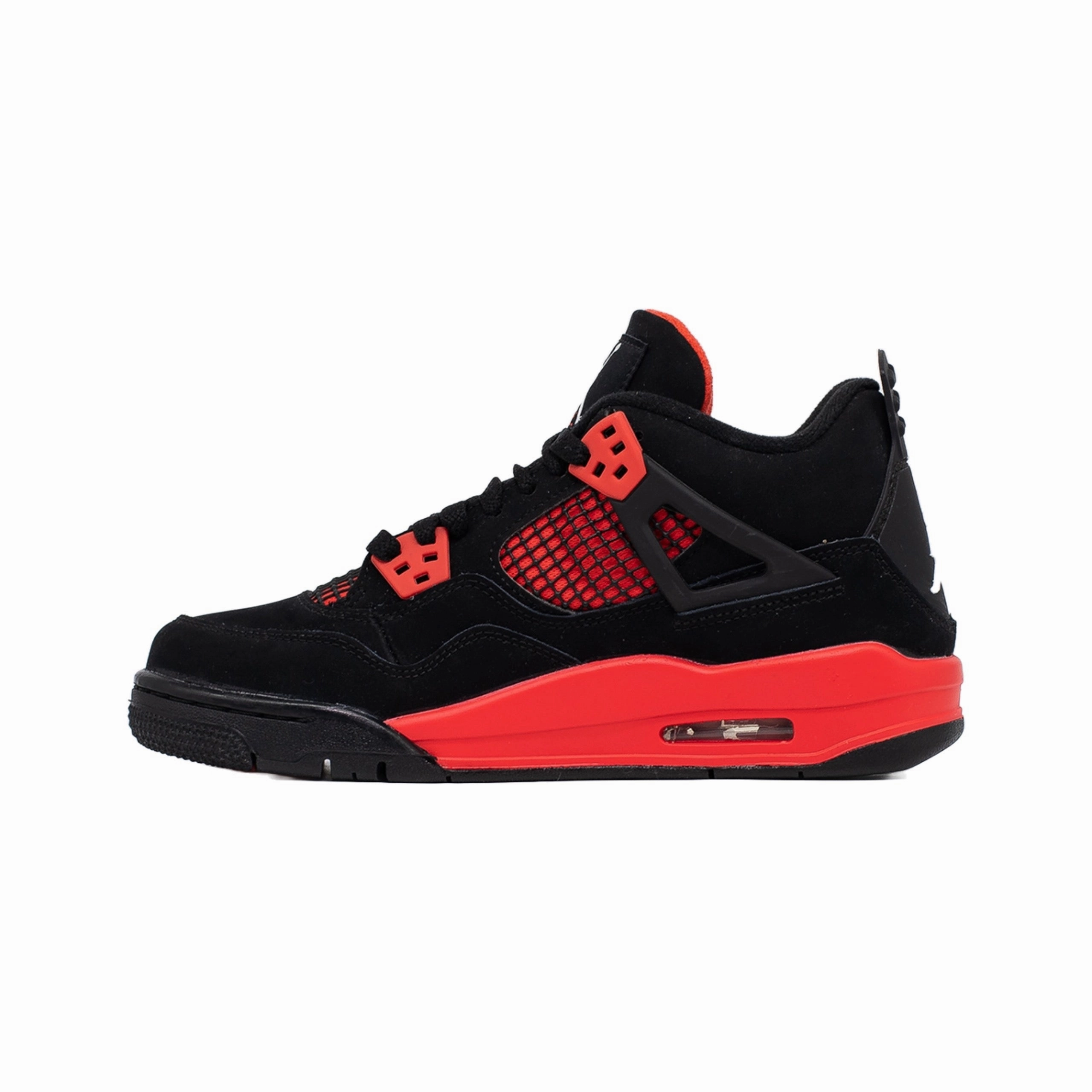 Air Jordan 4, Red Thunder high - profile shoes