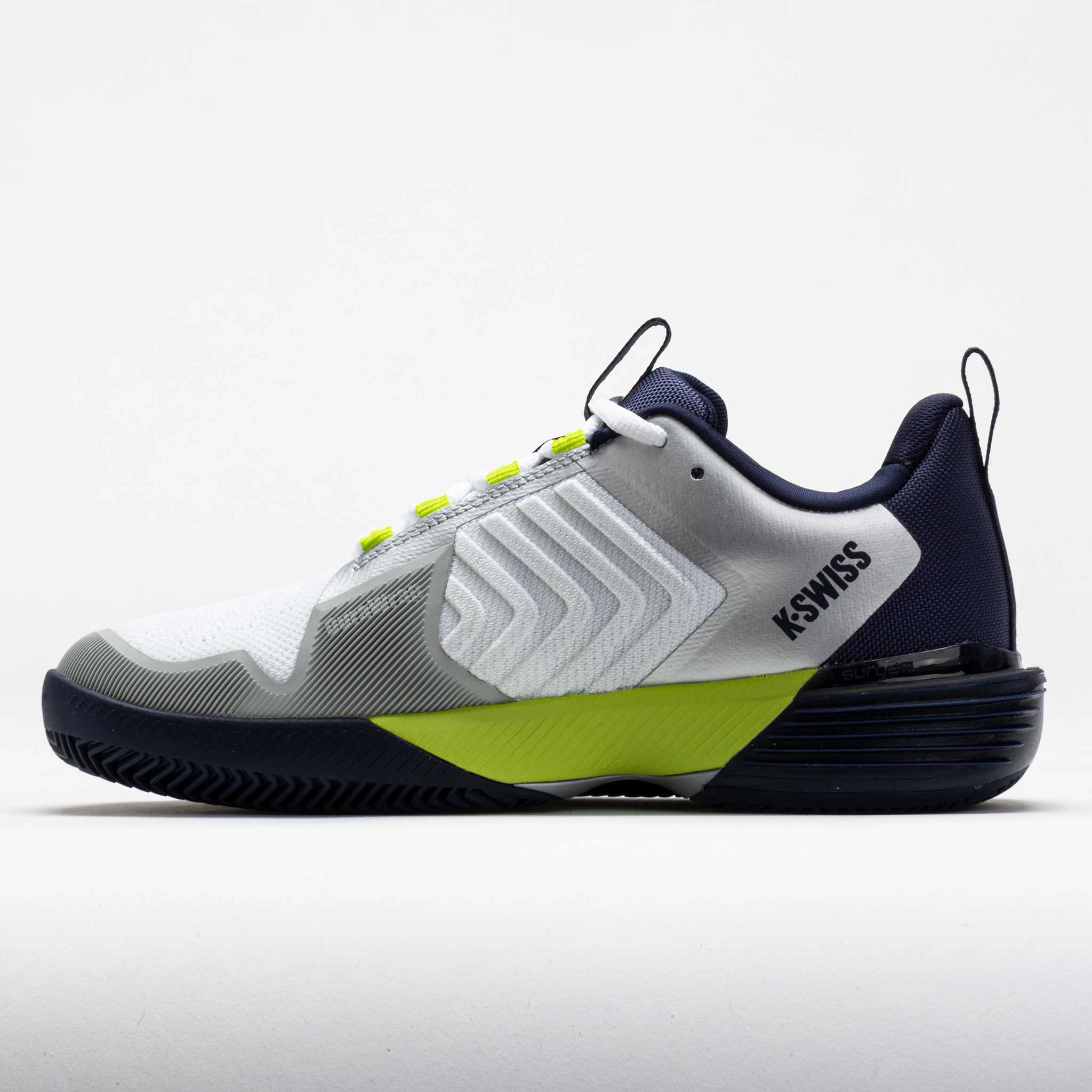 seasonal running shoes K-Swiss Ultrashot 3 Clay Men's  White/Peacoat/Lime Green