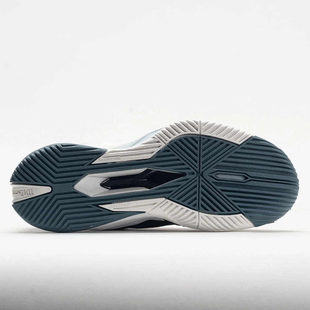 synthetic - leather - upper shoes Wilson Rush Pro 4.0 Women's  Black/White/China Blue