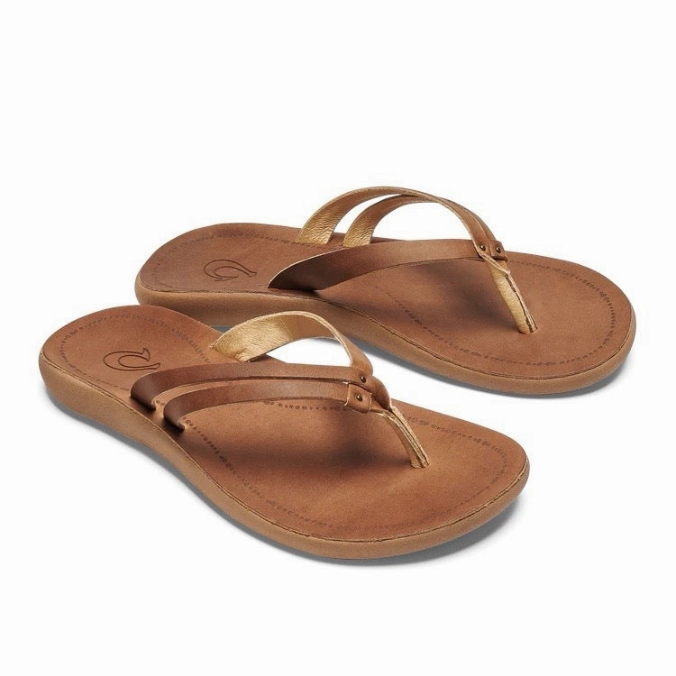 Everyday Look Trendy Footwear for Men Women's Kapehe Luana Flip Flop Sandal-Sahara/Sahara