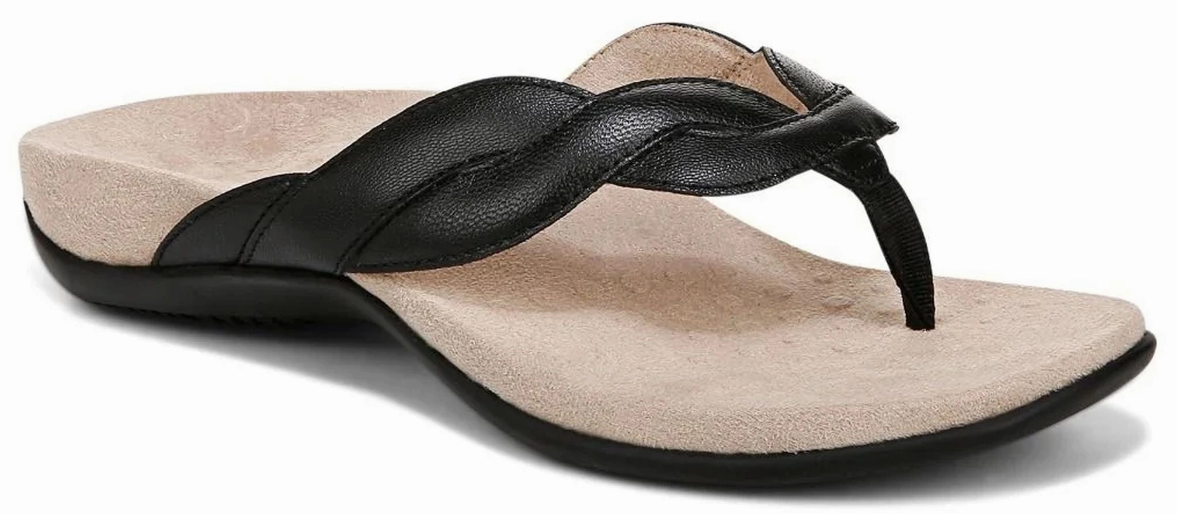 Vionic Women's Bella Braid Toe Post Sandals Anti Fatigue