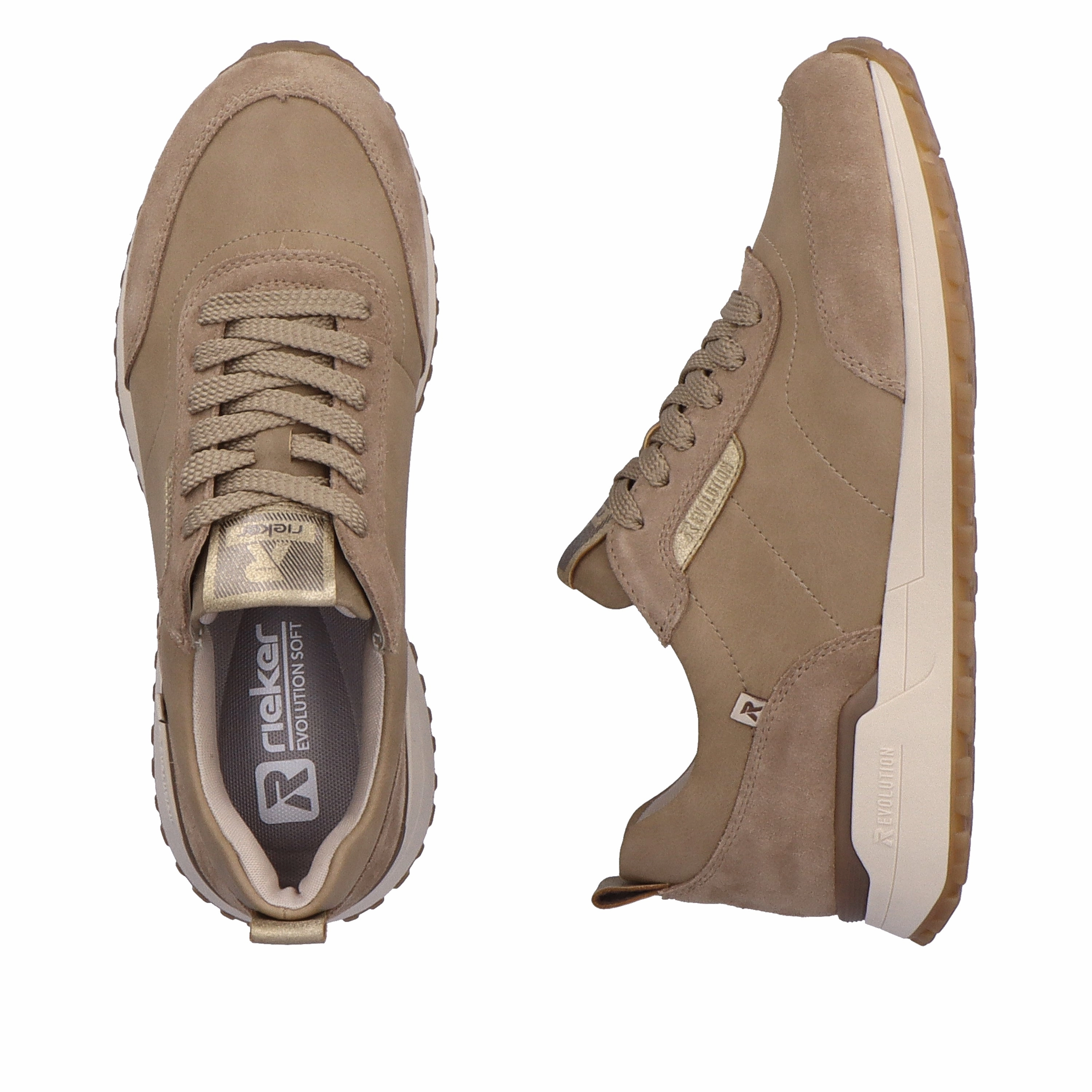 Walk Comfortably W0603-20 Camel/Ginger Lace Up