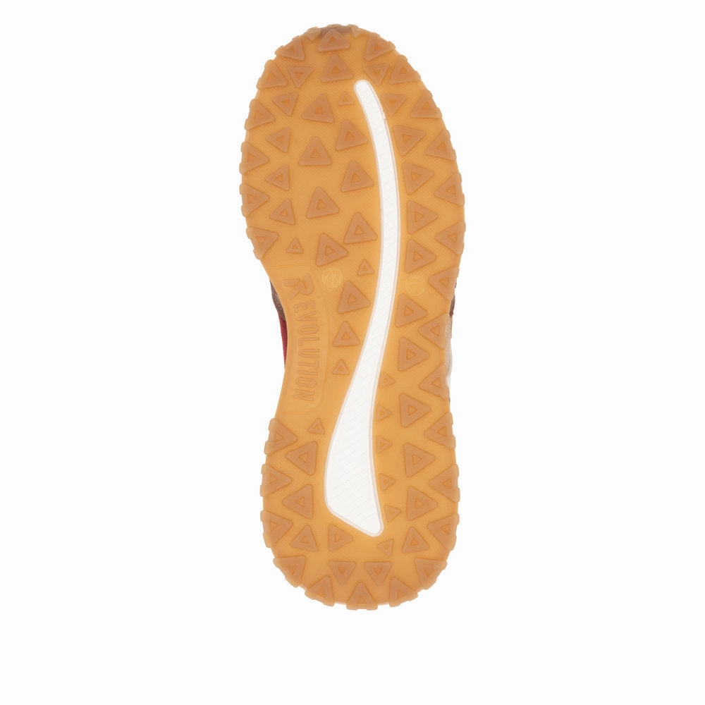 Peak Hike W0607-35 Lace Up Brown/Burgundy Multi