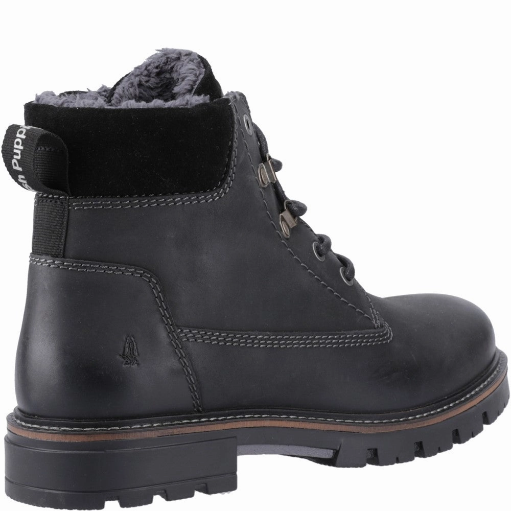 Hush Puppies Pier Shearling Lace Boot Slip Grip