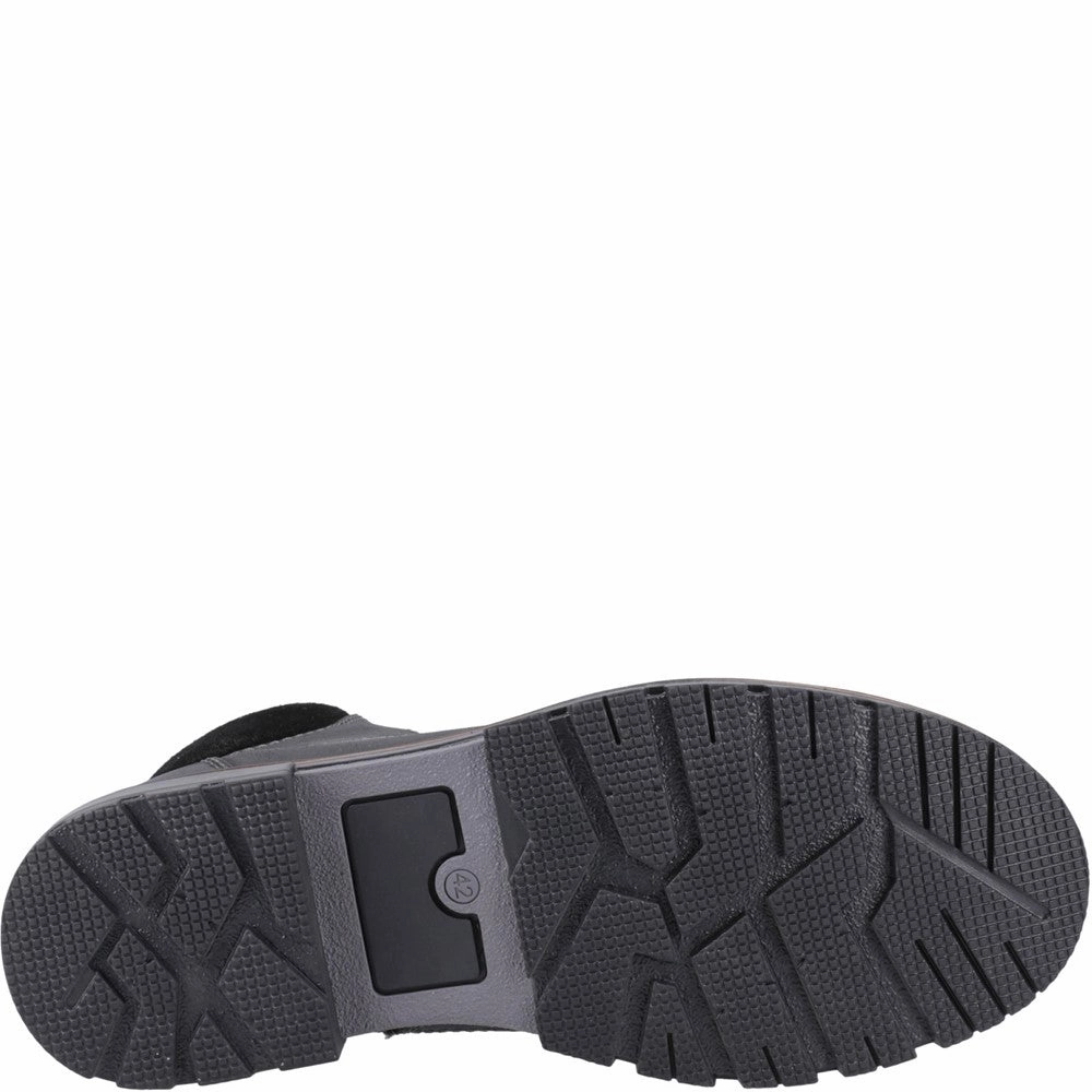 Hush Puppies Pier Shearling Lace Boot Anti Sweat