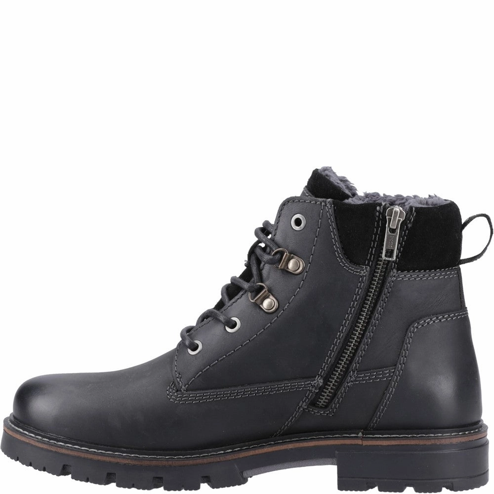 Hush Puppies Pier Shearling Lace Boot City Explorer Party Go