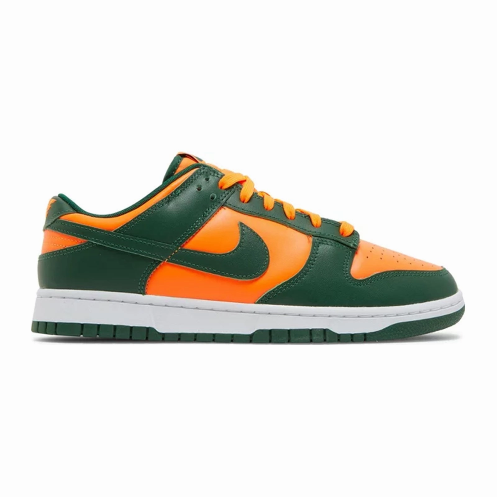 Soft Step Nike Dunk Low, Miami Hurricanes