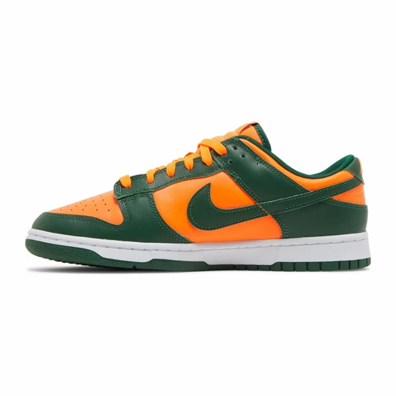 Nike Dunk Low, Miami Hurricanes Textured Surface Torsional Rigidity Bar