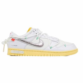 Nike Dunk Low Off-White, Lot 01 of 50 Shock Design Subtle Tread