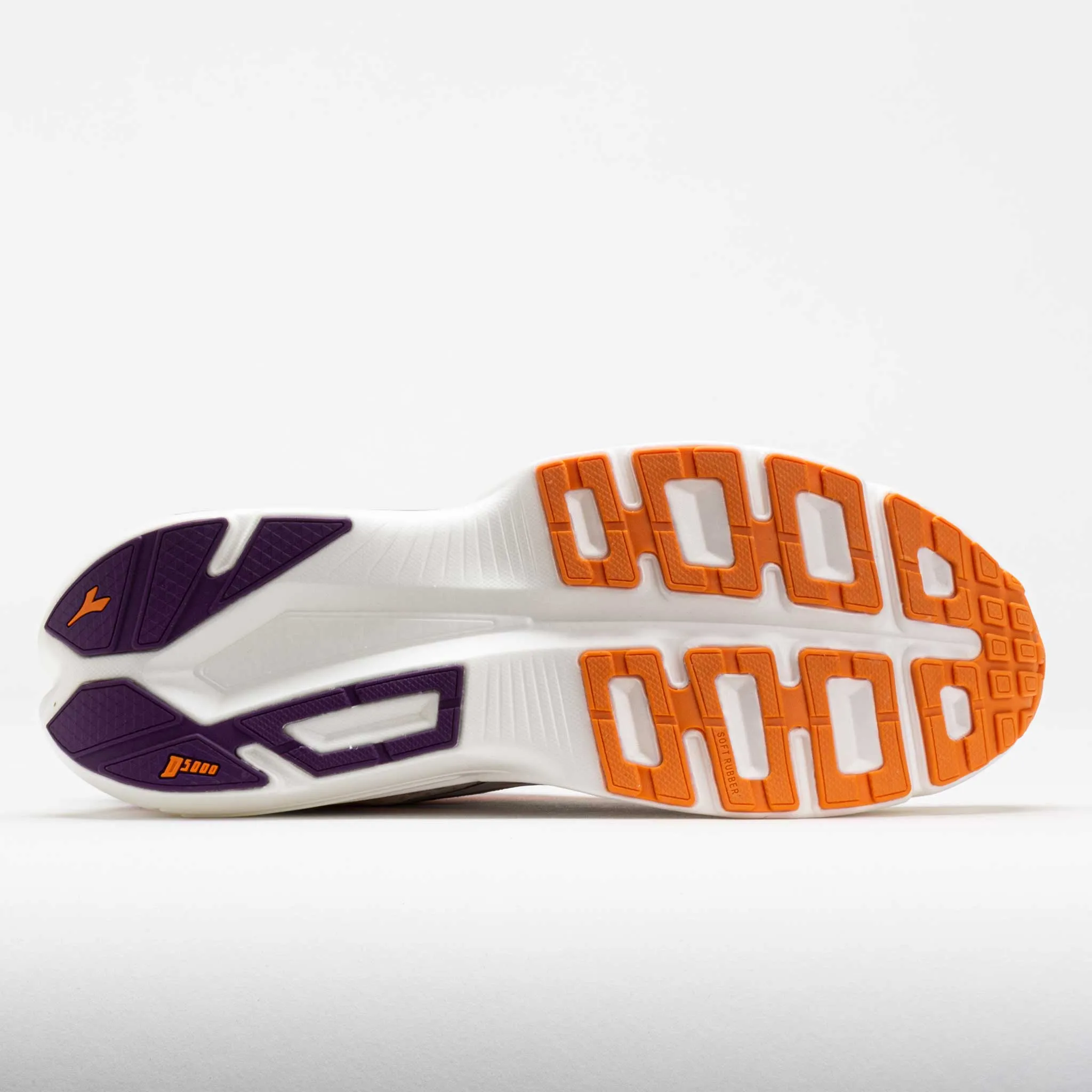 Comfortable Midfoot Diadora Frequenza Men's  Whisper White/Sunset Purple